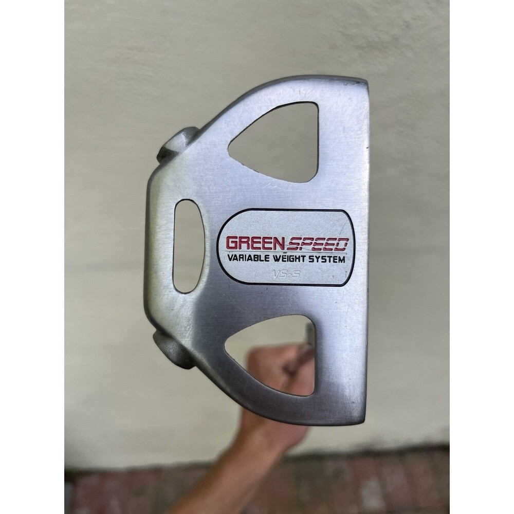 TIGER SHARK Green Speed VS-5 Putter Golf Club RH 38” Great Condition W/ COVER